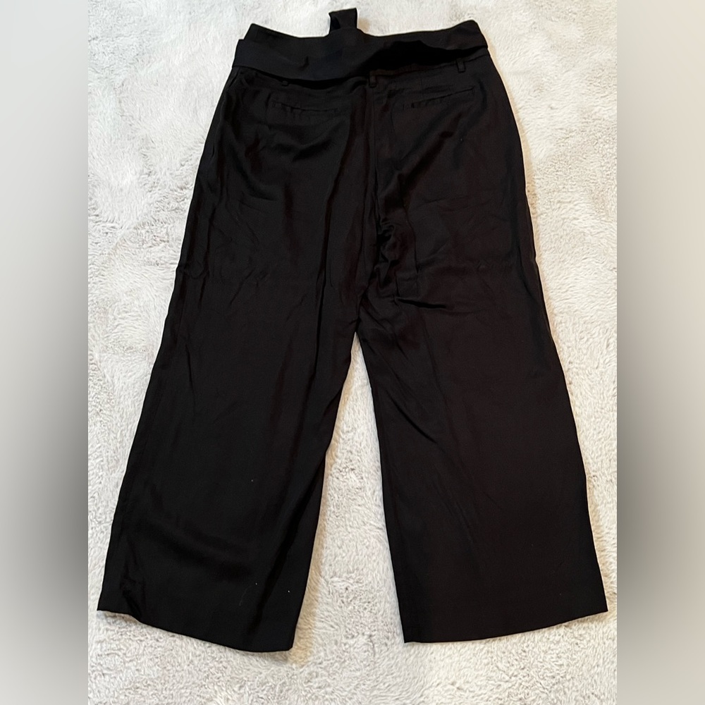Black wide leg pant
